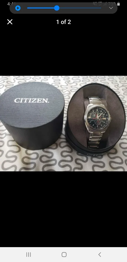 Citizen Eco-Drive Chronograph Watch thumbnail