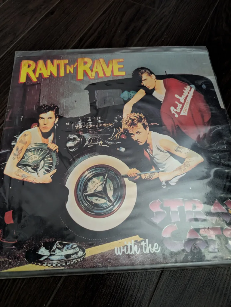 Rant N' Rave with the Stray Cats Vinyl Record thumbnail