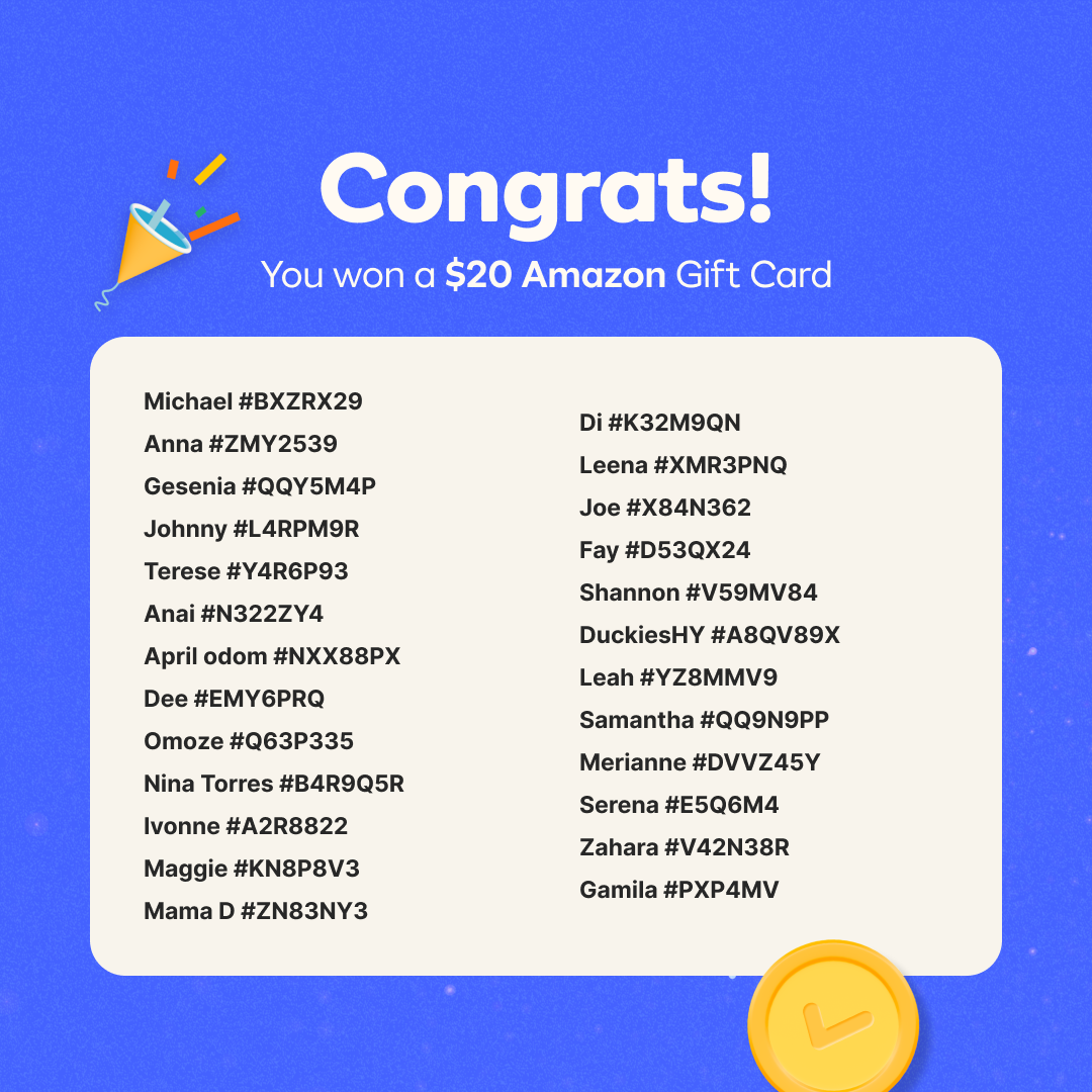 August Bingo Winner Announcement 🏆 - photo 3