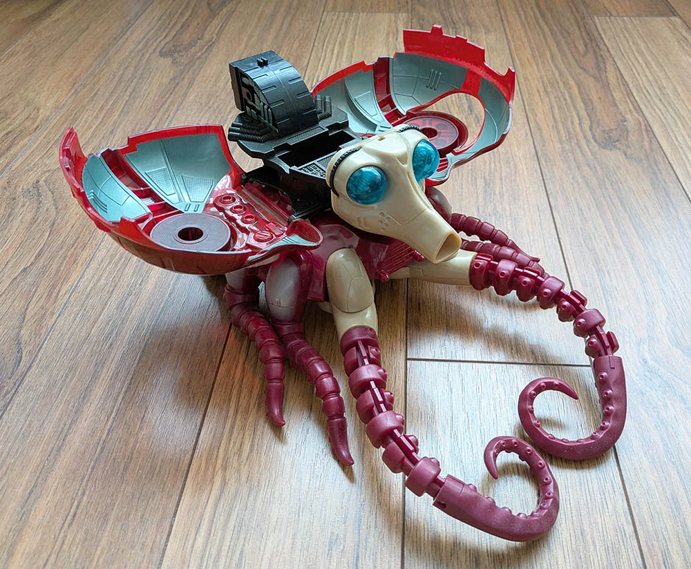 Transformers - Japanese Beast Wars II - X-5 Tako Tank With Ikard image indicator(7)