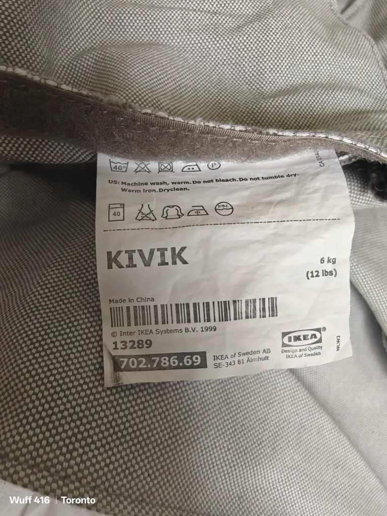 Kivik Sofa with Matching Ottoman image indicator(6)