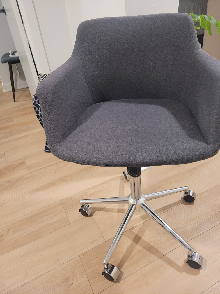 Grey Office Chair - photo 3