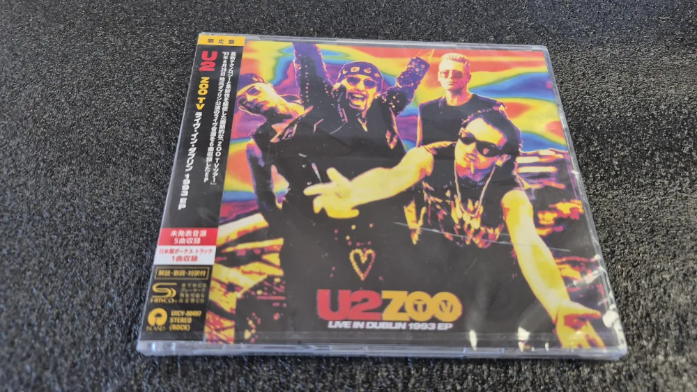 U2 Zoo Live In Dublin 1993 EP CD thumbnail