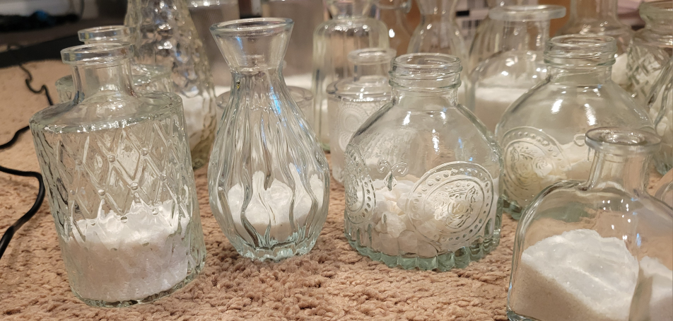 20 Assorted Decorative Glass Bottles - photo 2