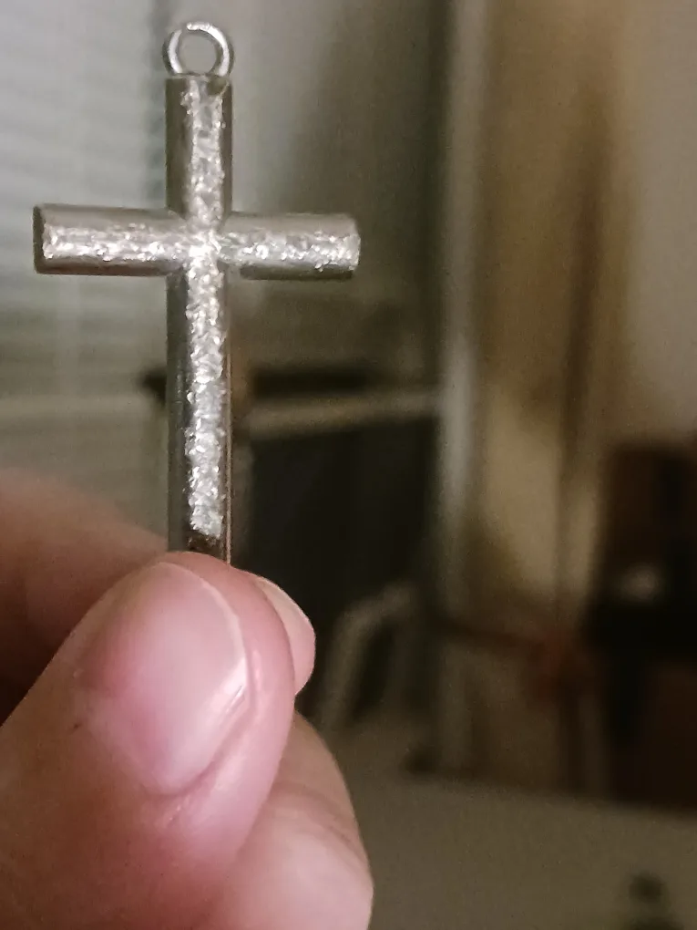Steel Crucifix Pendant image indicator(4)