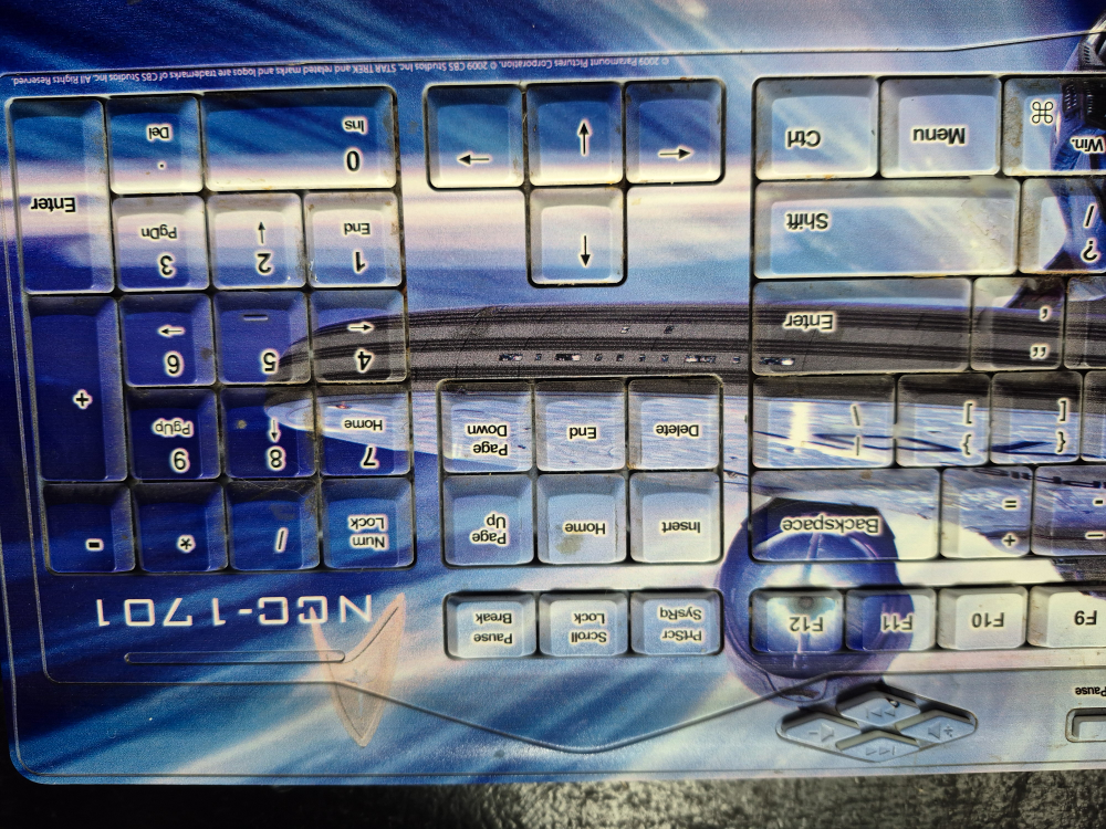Dare-u Star Trek KB-080 Keyboard - photo 2