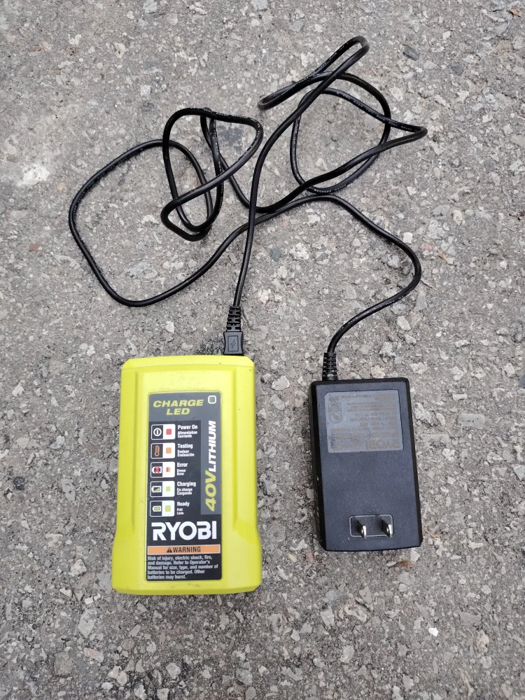 Ryobi 40V Lithium Battery Charger thumbnail