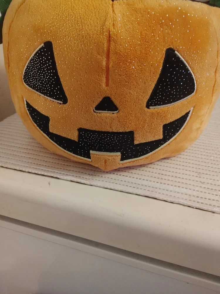 Plush Pumpkin Candy Bucket thumbnail