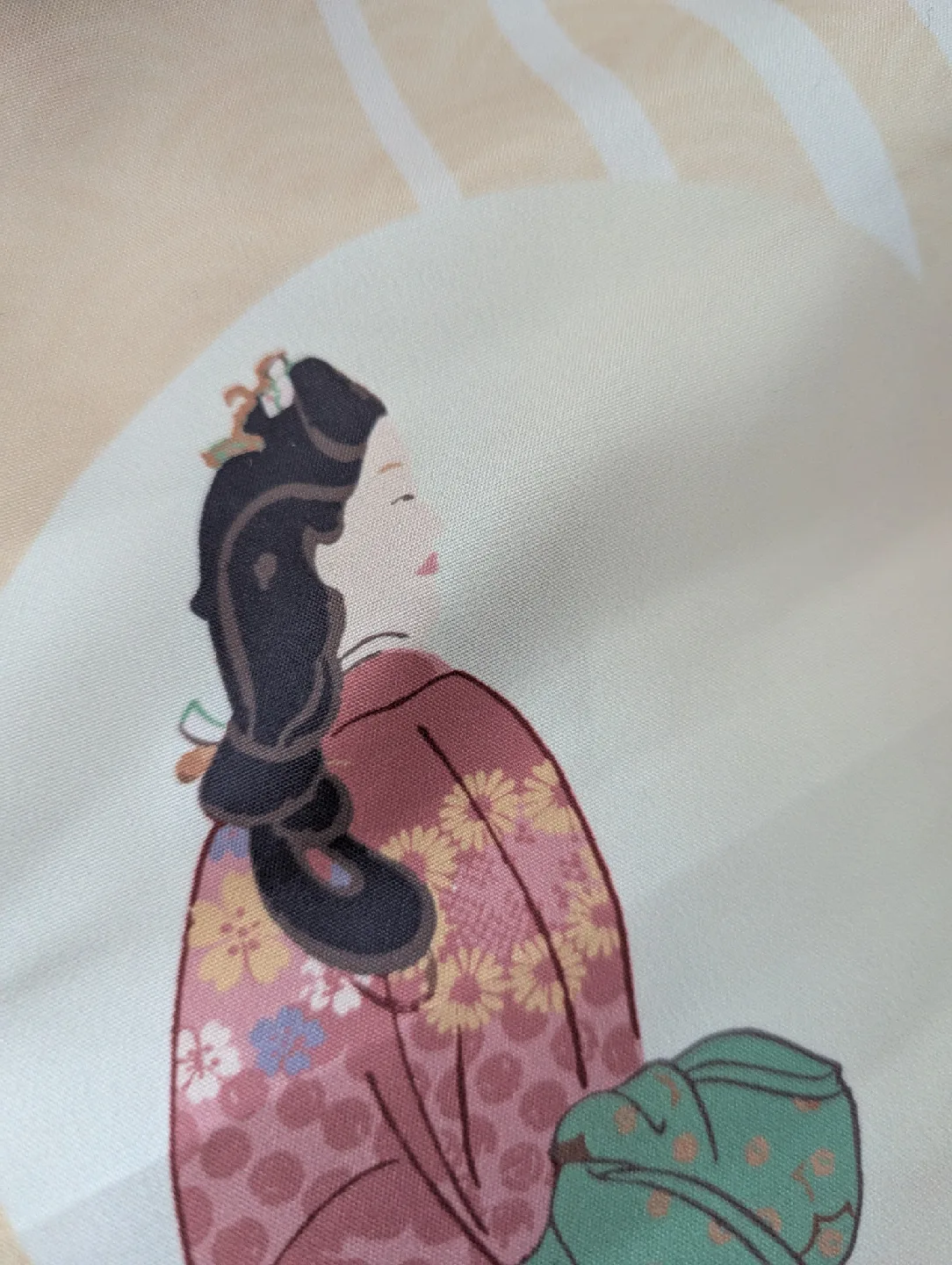 Japanese Geisha hanging scroll art image indicator(3)