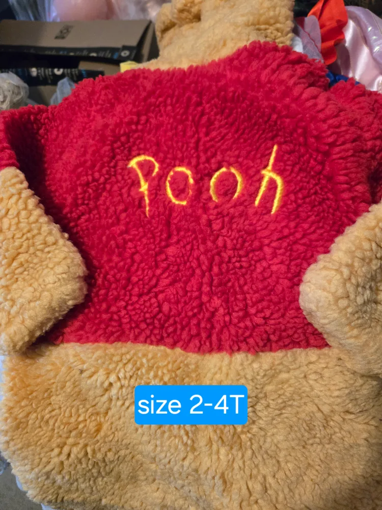 Winnie the Pooh Costume Size 2-4T