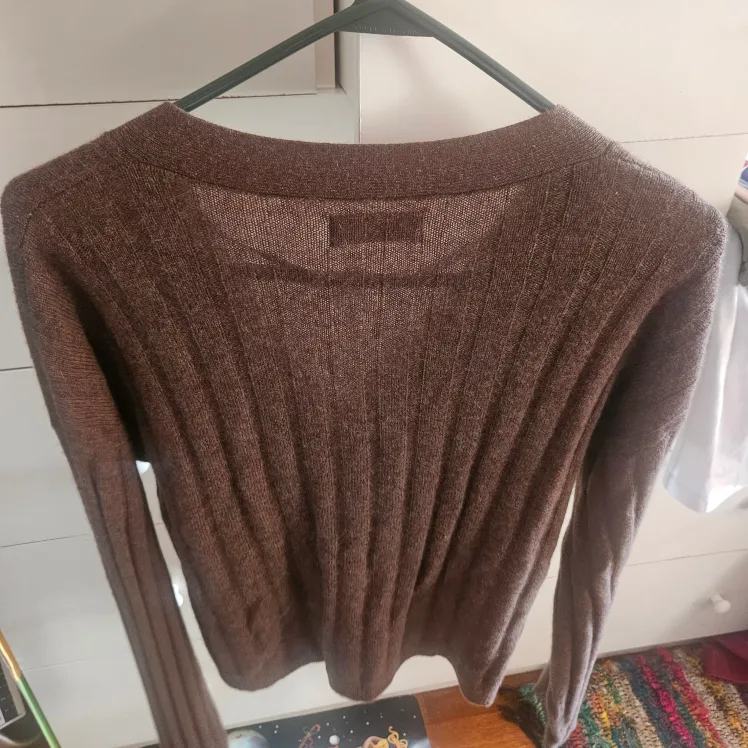 Naadam the women brown Cashmere cardigan image indicator(5)