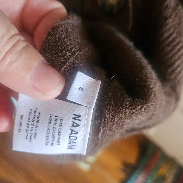 Naadam the women brown Cashmere cardigan image indicator(7)