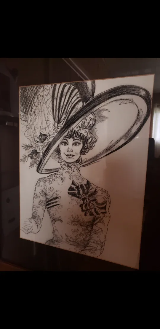 Audrey Hepburn Original Art thumbnail