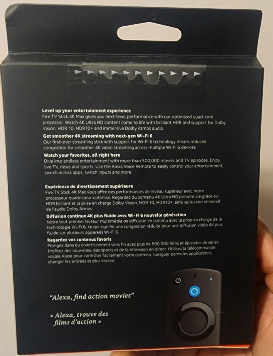 Amazon Fire TV Stick 4K Max - New in Box image indicator(2)