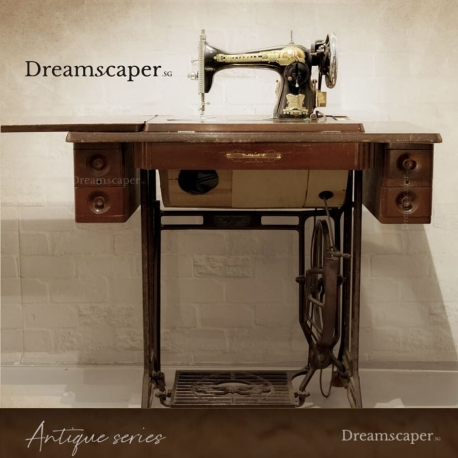 is any interested in a old singer sewing machine. foot drive