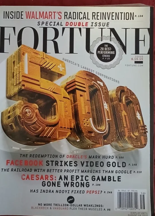 FORTUNE 500 AMERICA'S LARGEST CORPORATIONS 2015 EDITION thumbnail