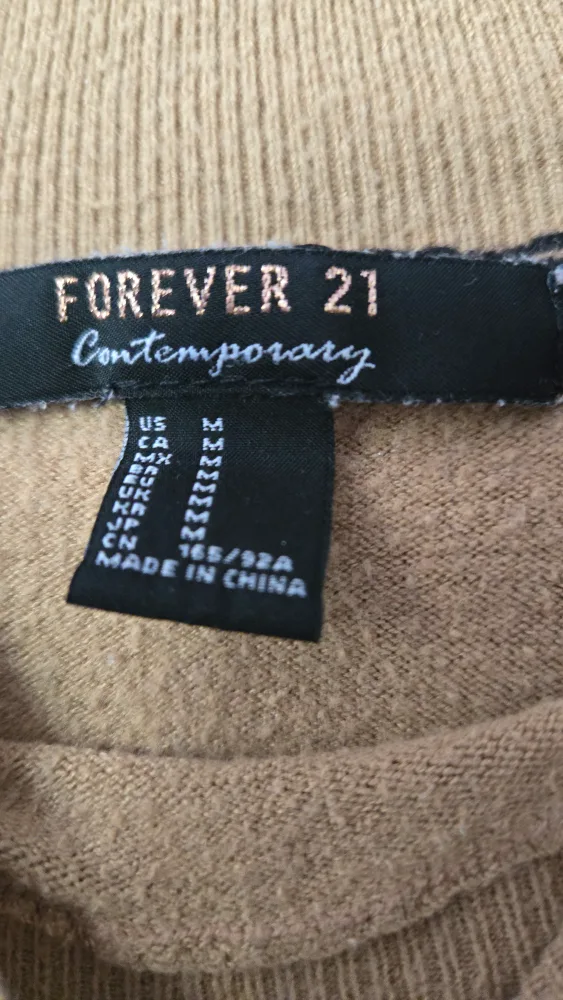 Forever 21 Striped Sweater - Size M image indicator(3)