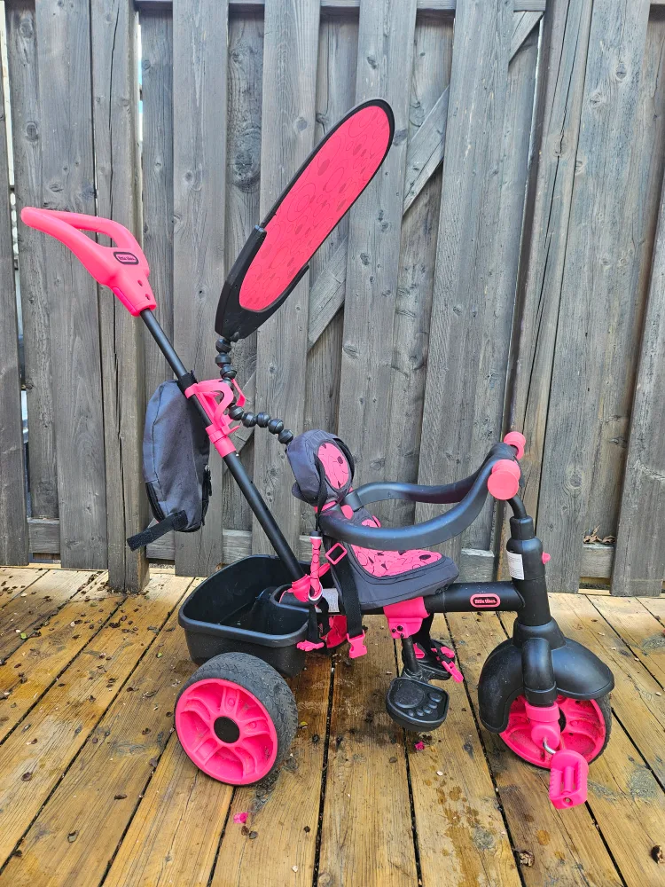 Little Tikes 4-in-1 Trike - Pink/Black thumbnail