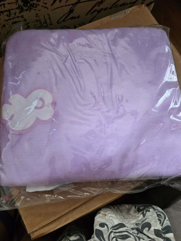 Lavender Bed or Crib Canopy - Fits Most Bed Sizes, Purple image indicator(2)