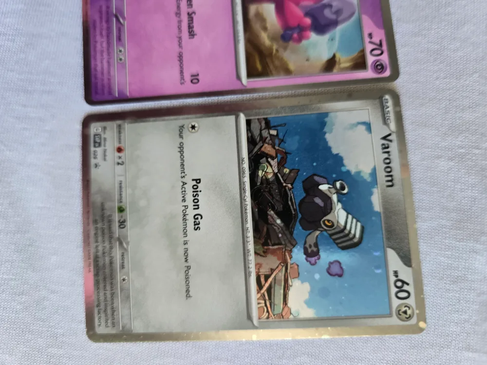 Pokemon Cards - Tinkatink & Varoom-3 cards image indicator(2)