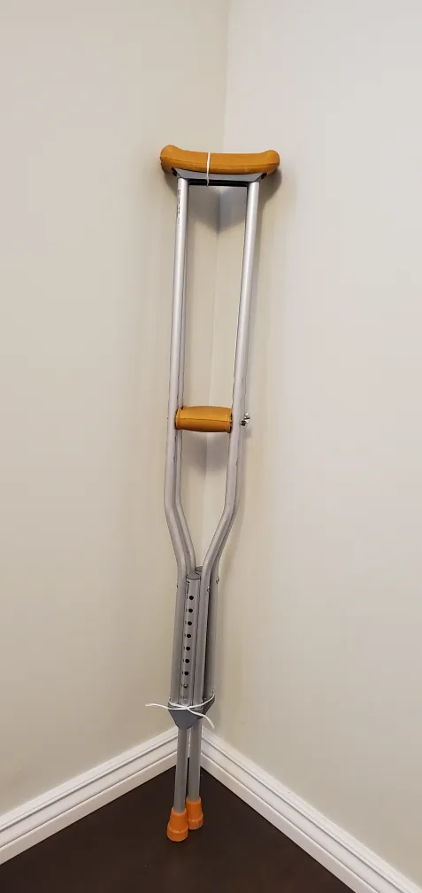 Adjustable Aluminum Crutches image indicator(3)