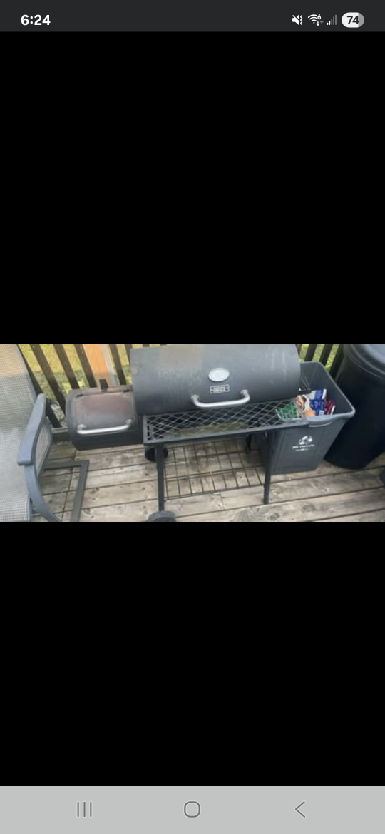 Used charcoal BBQ Grill