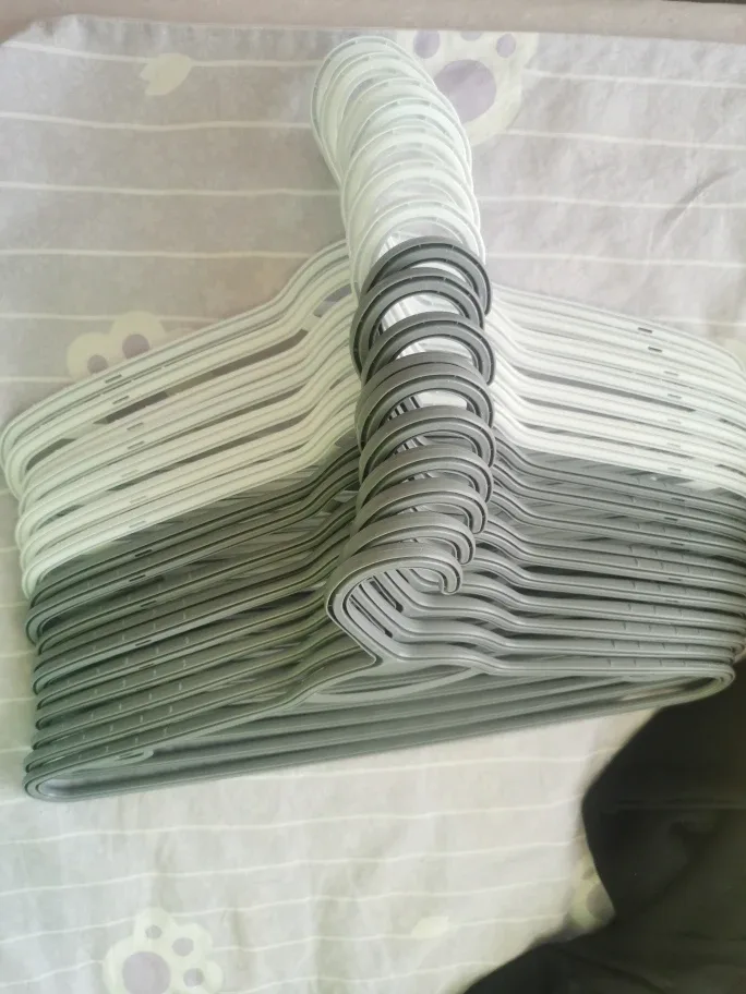 Clothes Hangers - Grey and White thumbnail