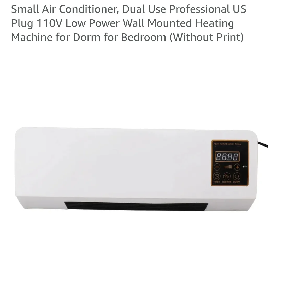 Wall Mounted Space Heater and Air conditioner thumbnail