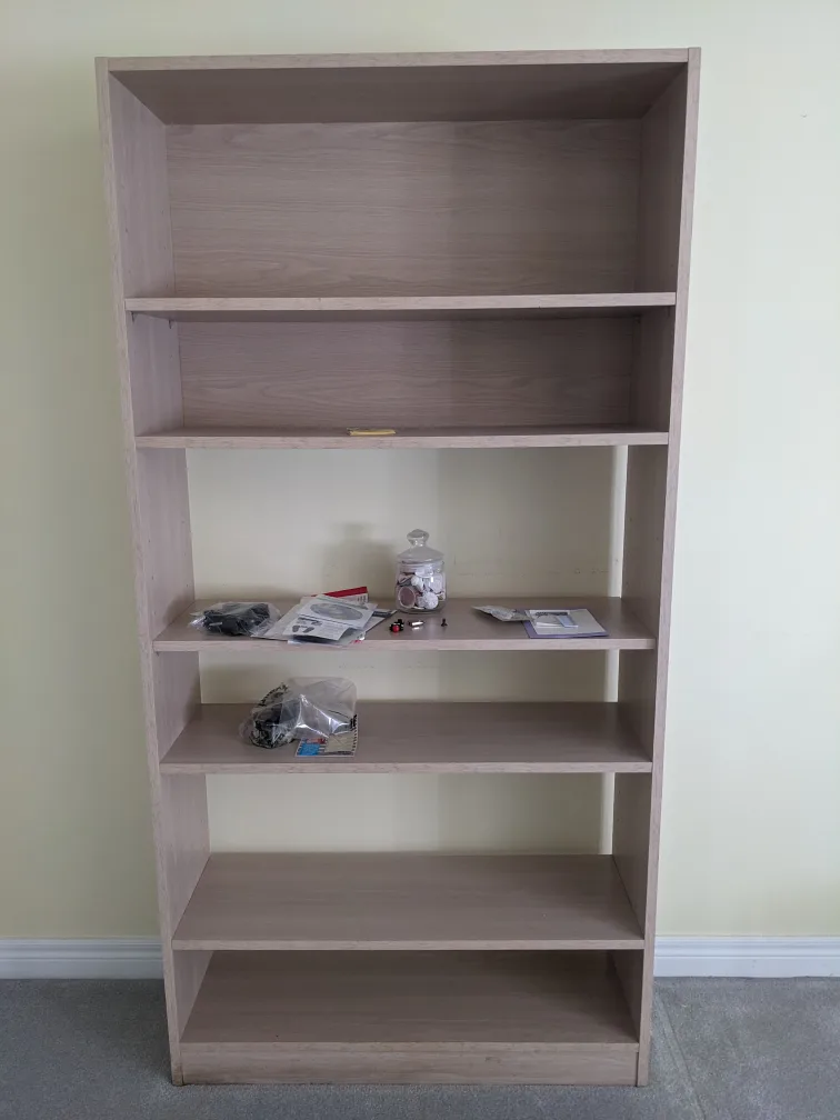 Tall Wooden Bookcase thumbnail