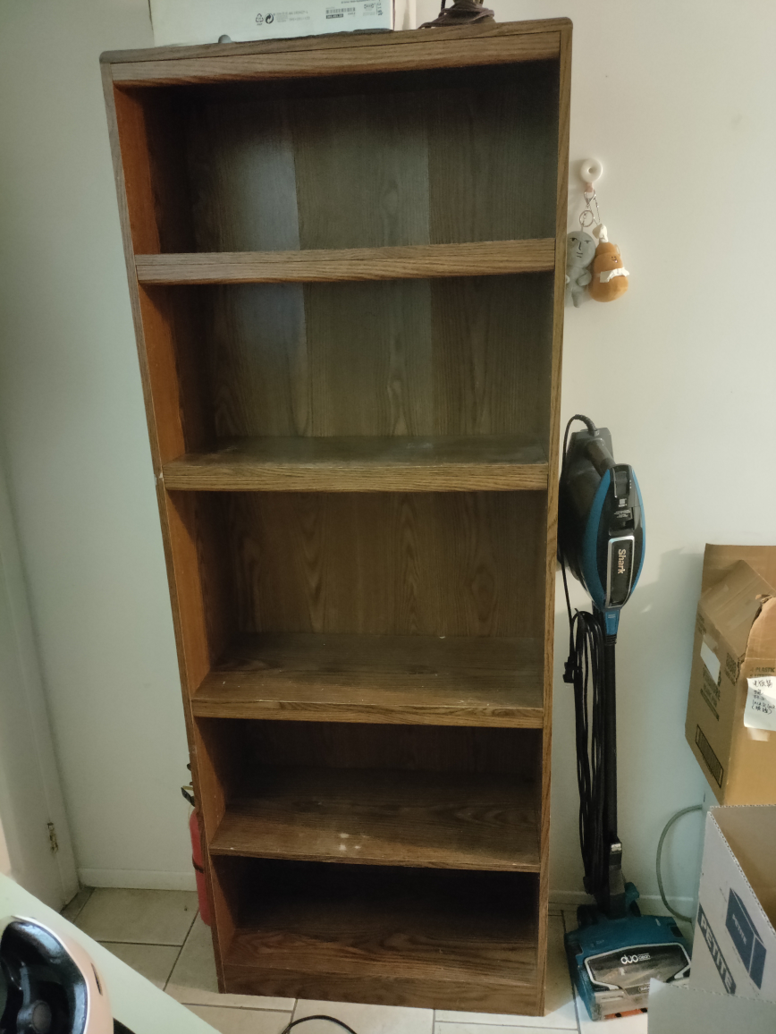 Wooden Bookshelf