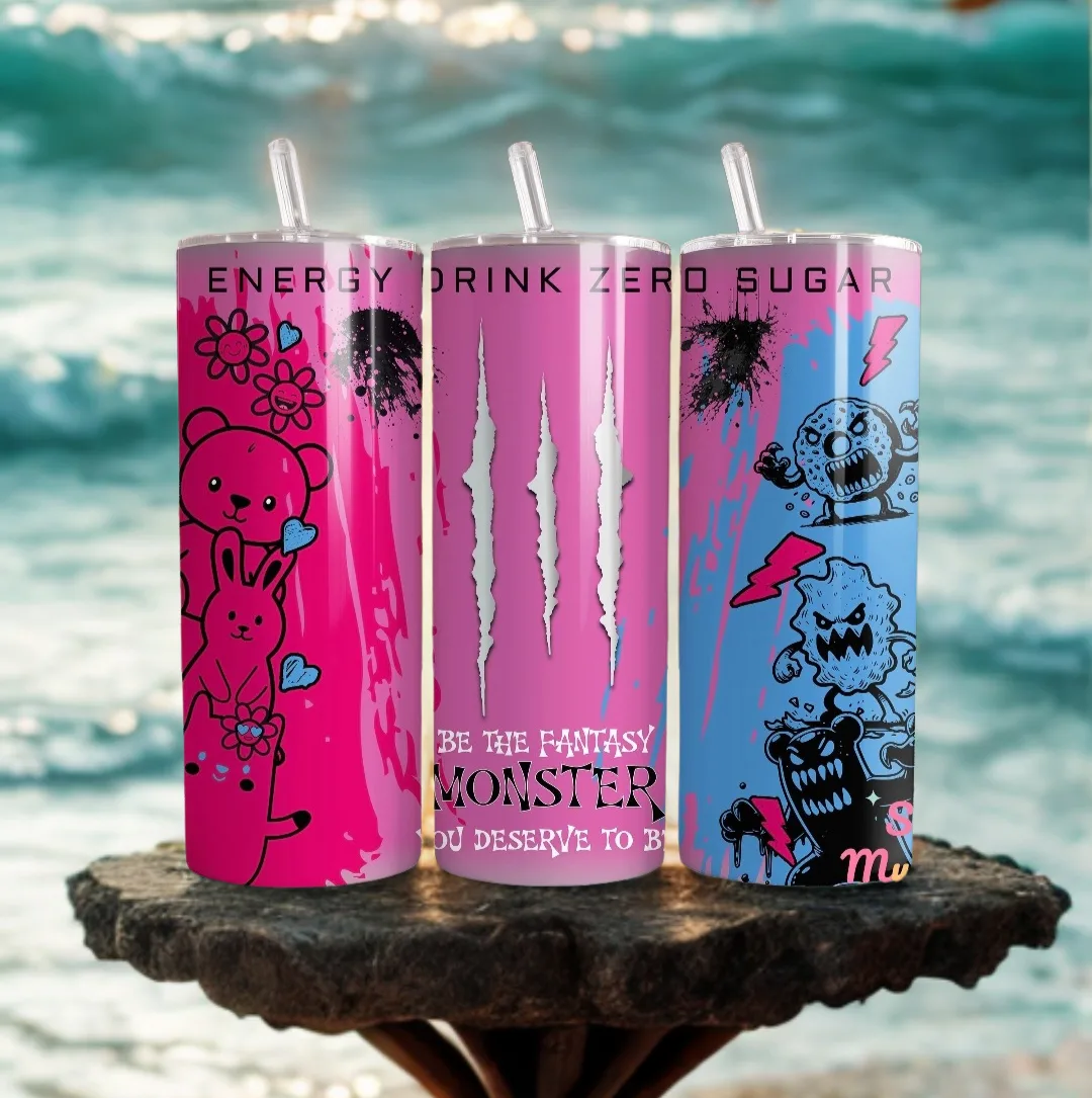 Monster Energy Drink 20oz Tumbler thumbnail