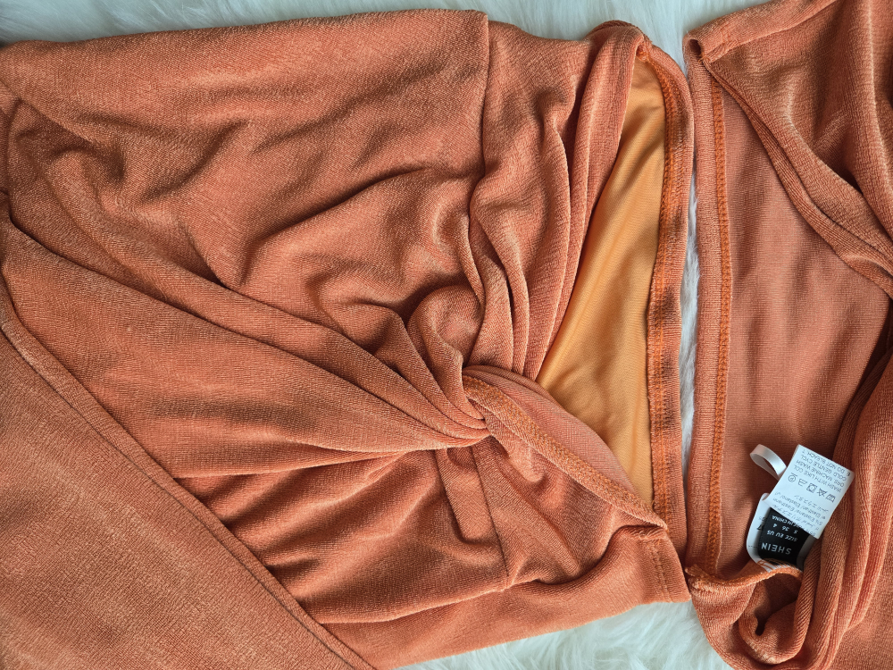 SHEIN Orange Two-Piece Set - photo 5