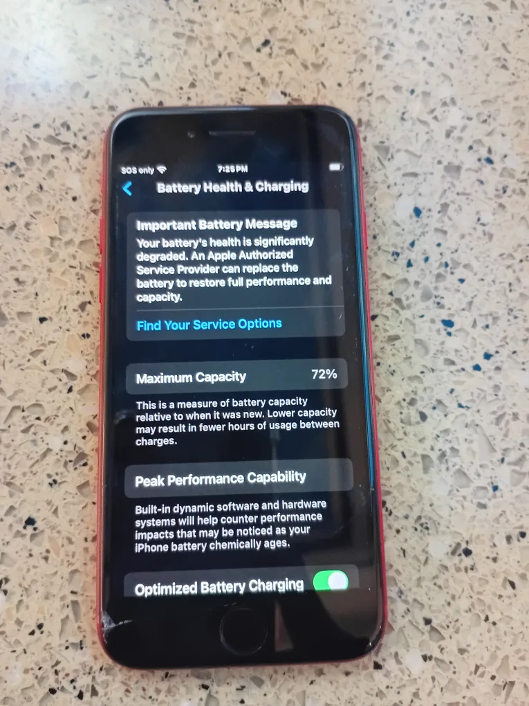 Apple iPhone SE 2020  (red) 64 GB UNLOCKED image indicator(4)