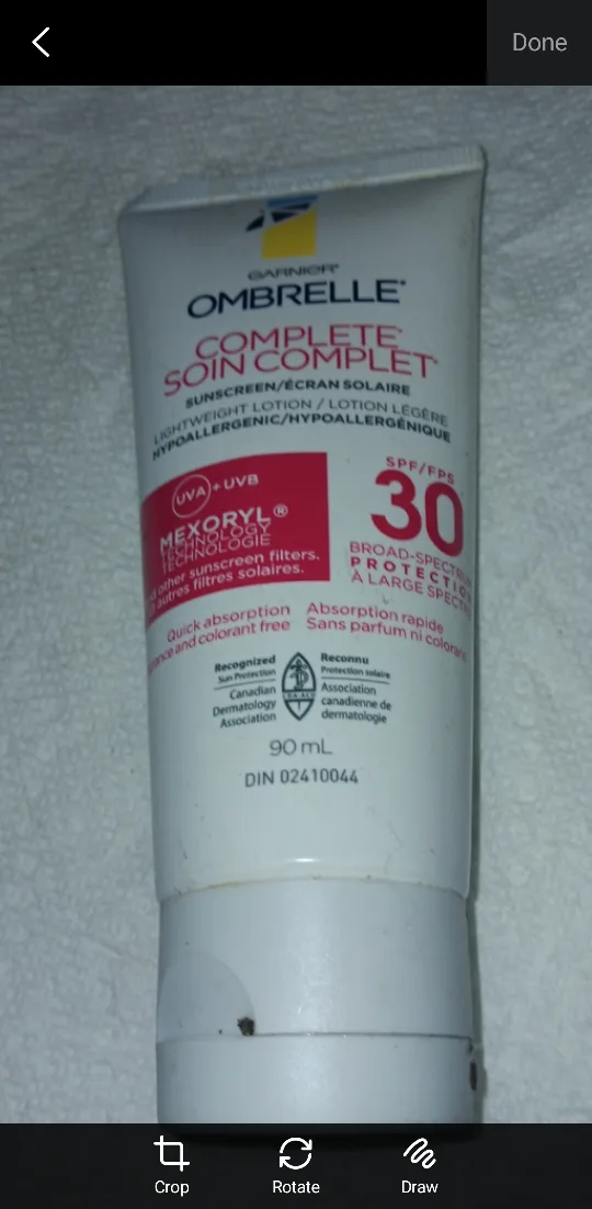 Garnier Ombrelle Complete SPF 30 Sunscreen, 90mL thumbnail
