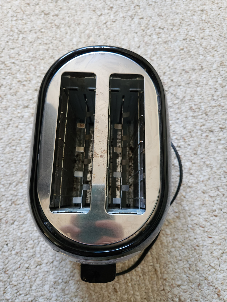 Black+Decker Toaster - Black/Silver - photo 2