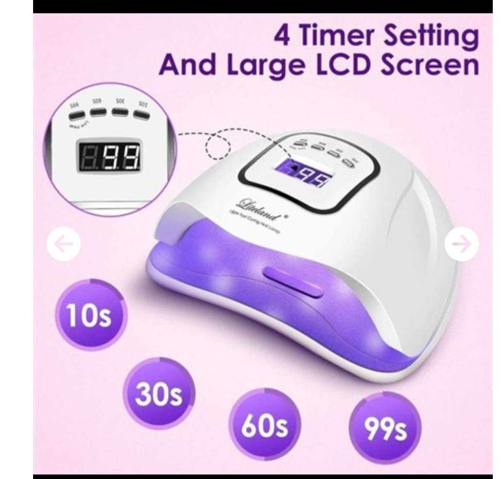 New Lightland White UV LED Gel Nail Lamp - 150W - photo 2