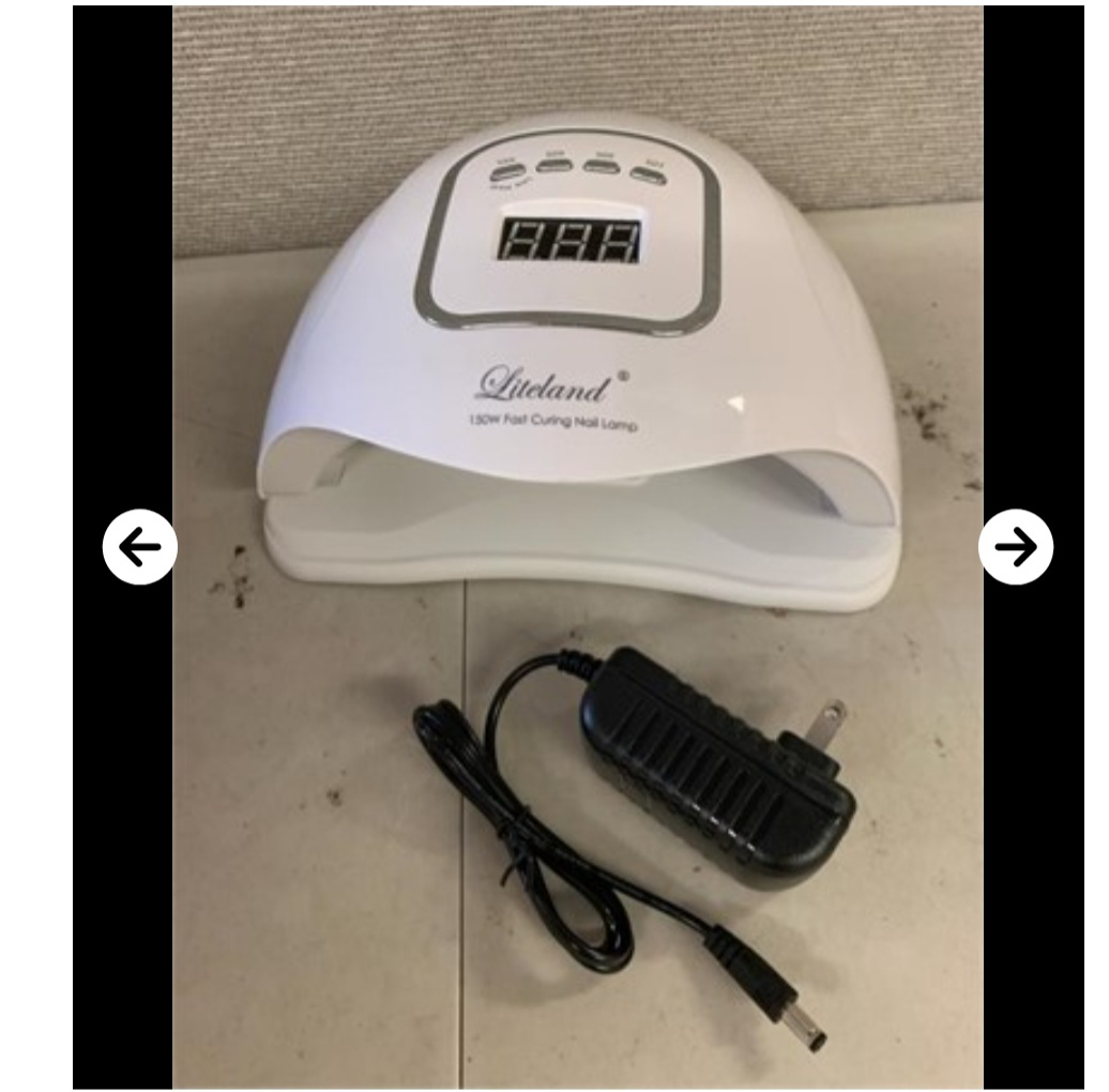New Lightland White UV LED Gel Nail Lamp - 150W - photo 3