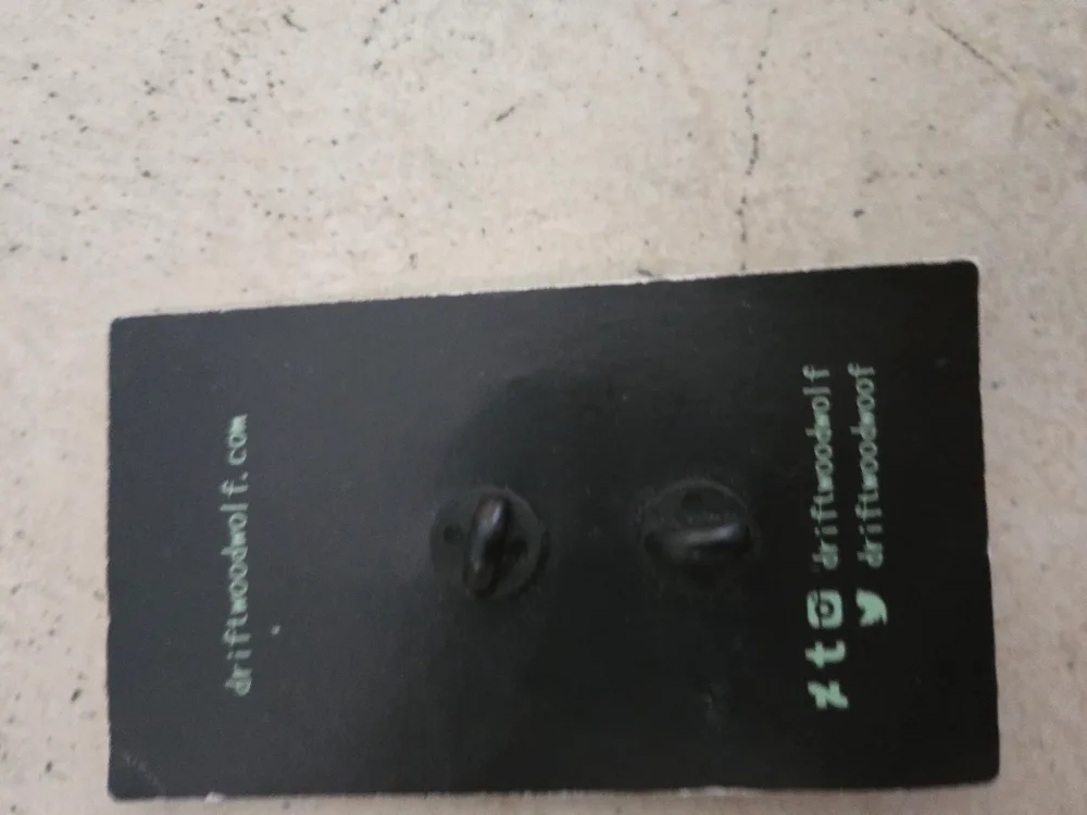 Original Art Pin: Bird Boy Enamel Pin by Driftwoodwolf image indicator(4)