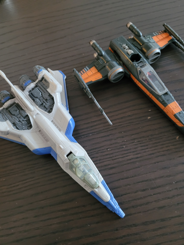 Broken star wars toys