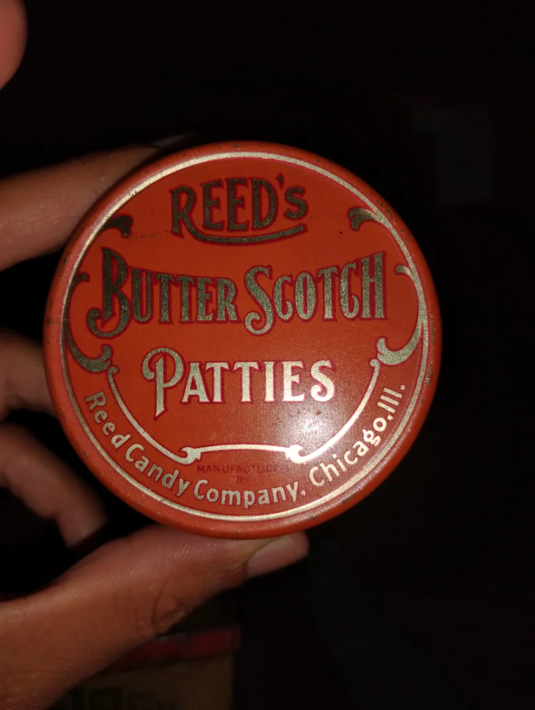Reed's Butter Scotch Patties Tin thumbnail