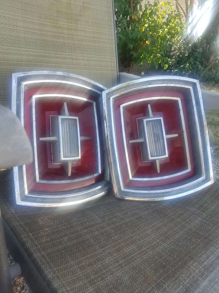 Vintage Car Tail Lights - Pair