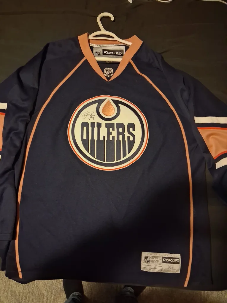 Reebok Oilers Jersey - XL thumbnail