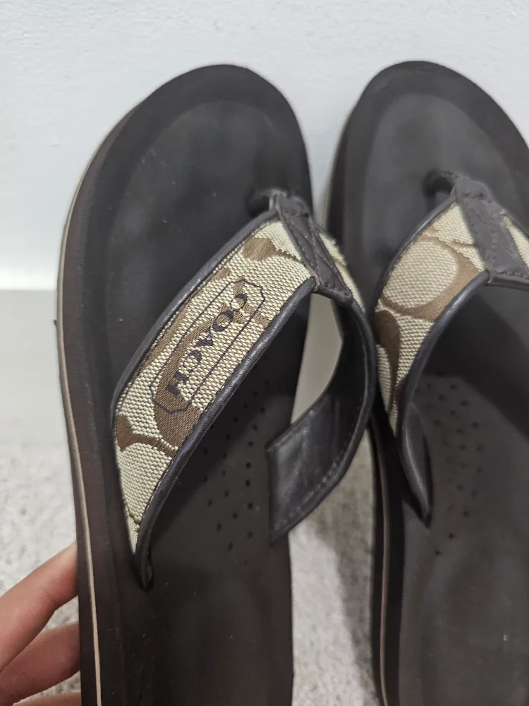 Coach Flip Flops - Size 6 image indicator(2)