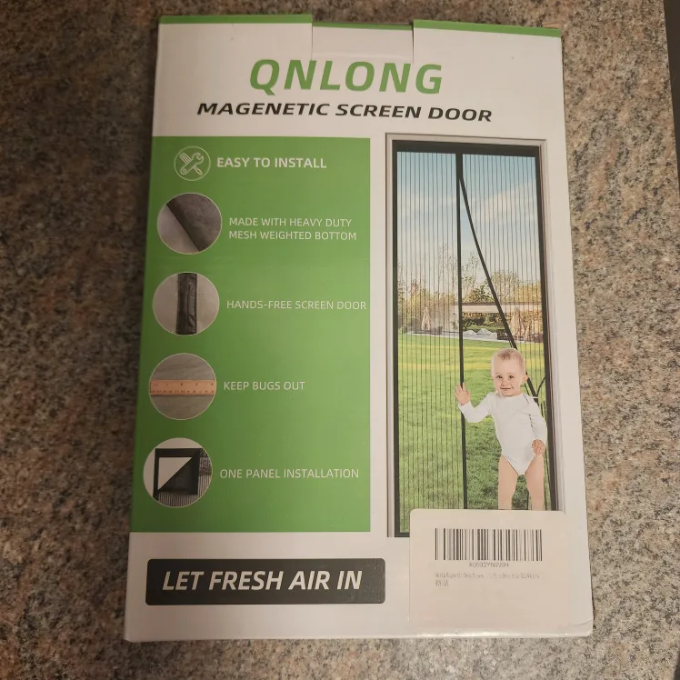QNLONG Magnetic Screen Door - NEW image indicator(4)