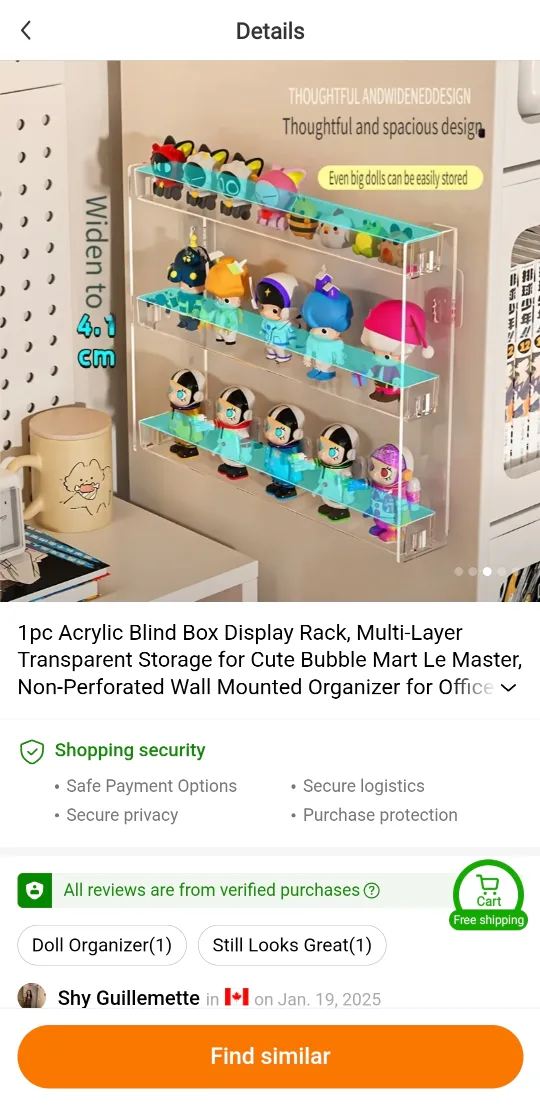 Acrylic Blind Box Display Rack image indicator(3)
