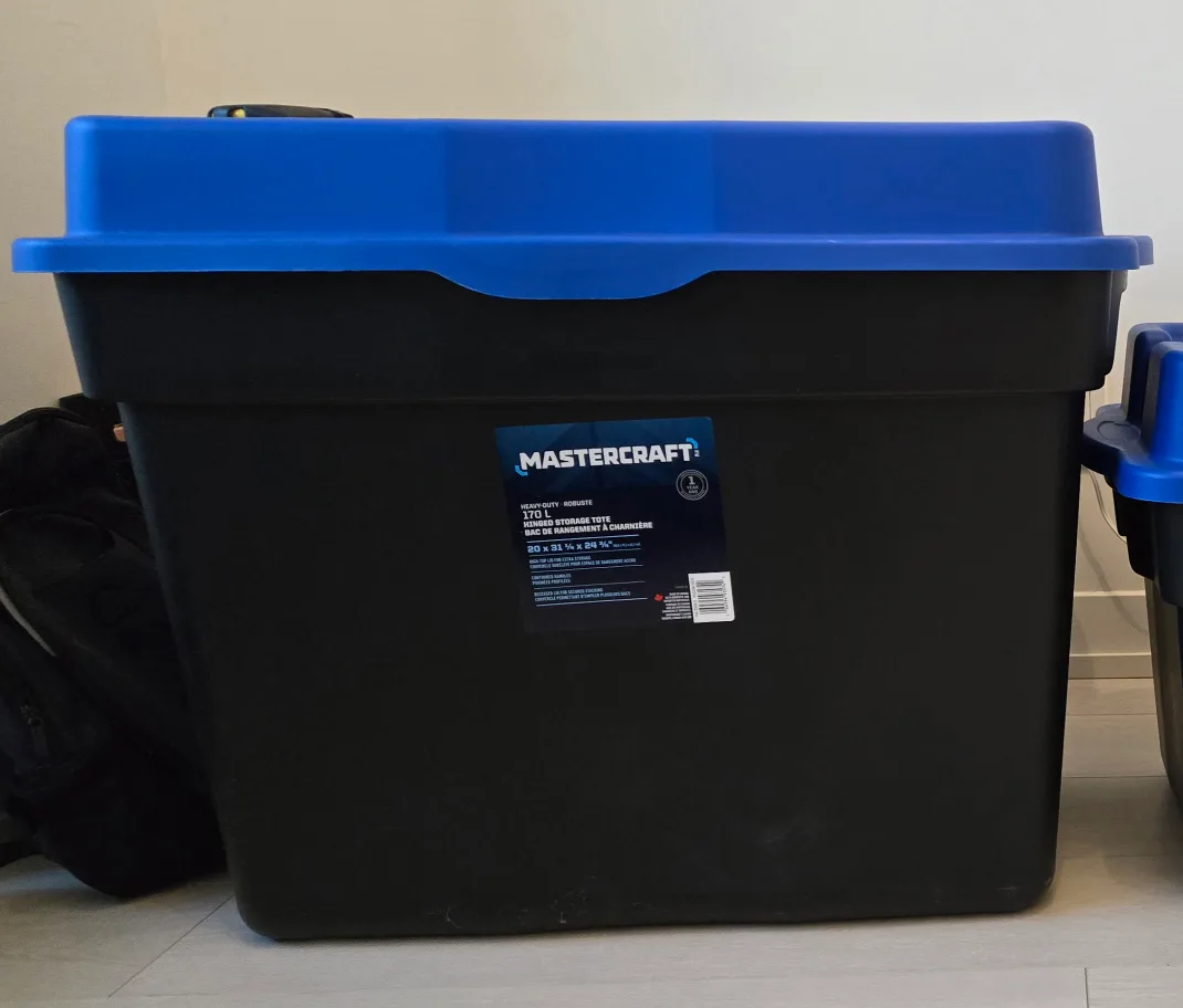 Mastercraft 170L Heavy-Duty Storage Tote thumbnail