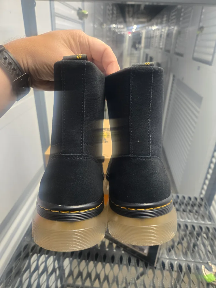 Dr. Martens Combs II Canvas/Suede WP Black US 9 image indicator(5)