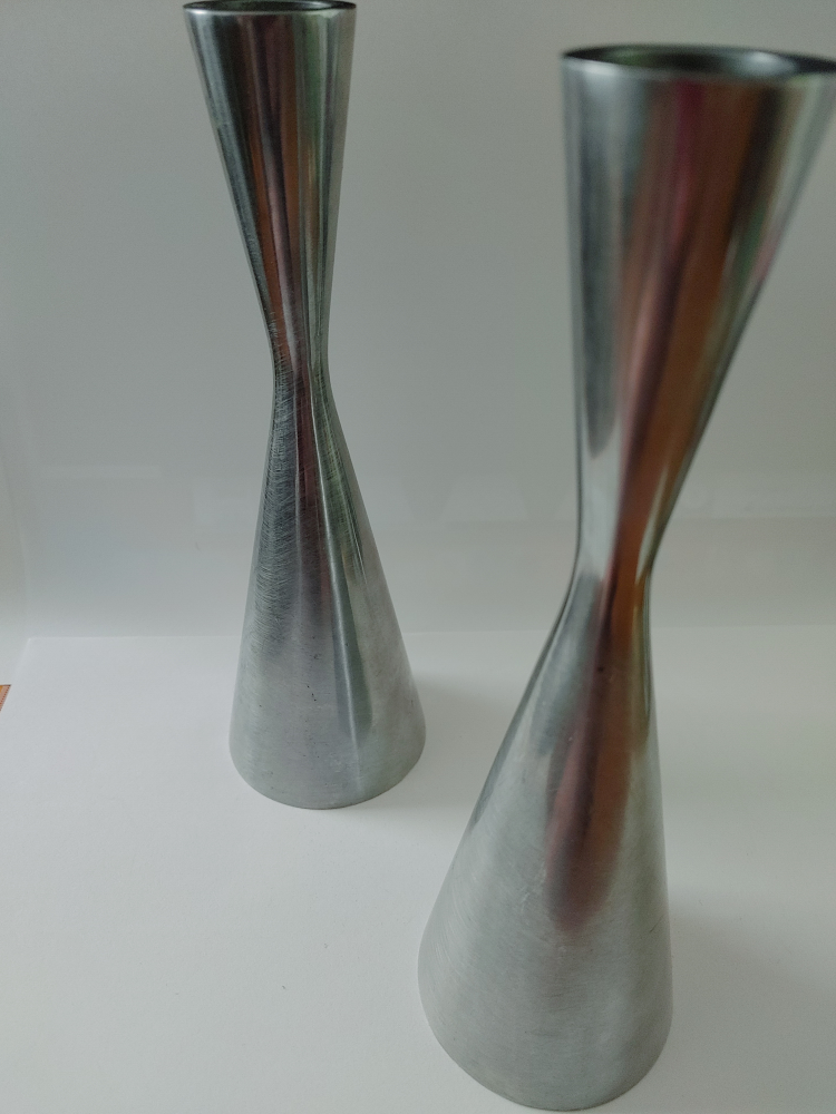 Classic Ikea tapered candlesticks