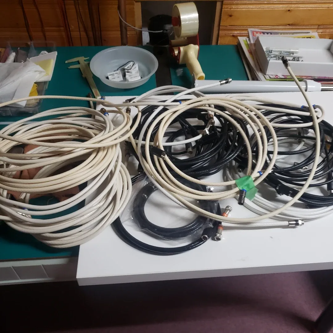 Coaxial Cables - White & Black image indicator(3)