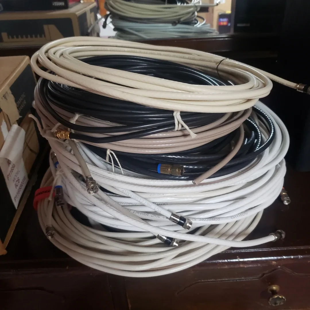 Coaxial Cables - White & Black image indicator(6)